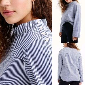 J.Crew striped blouse